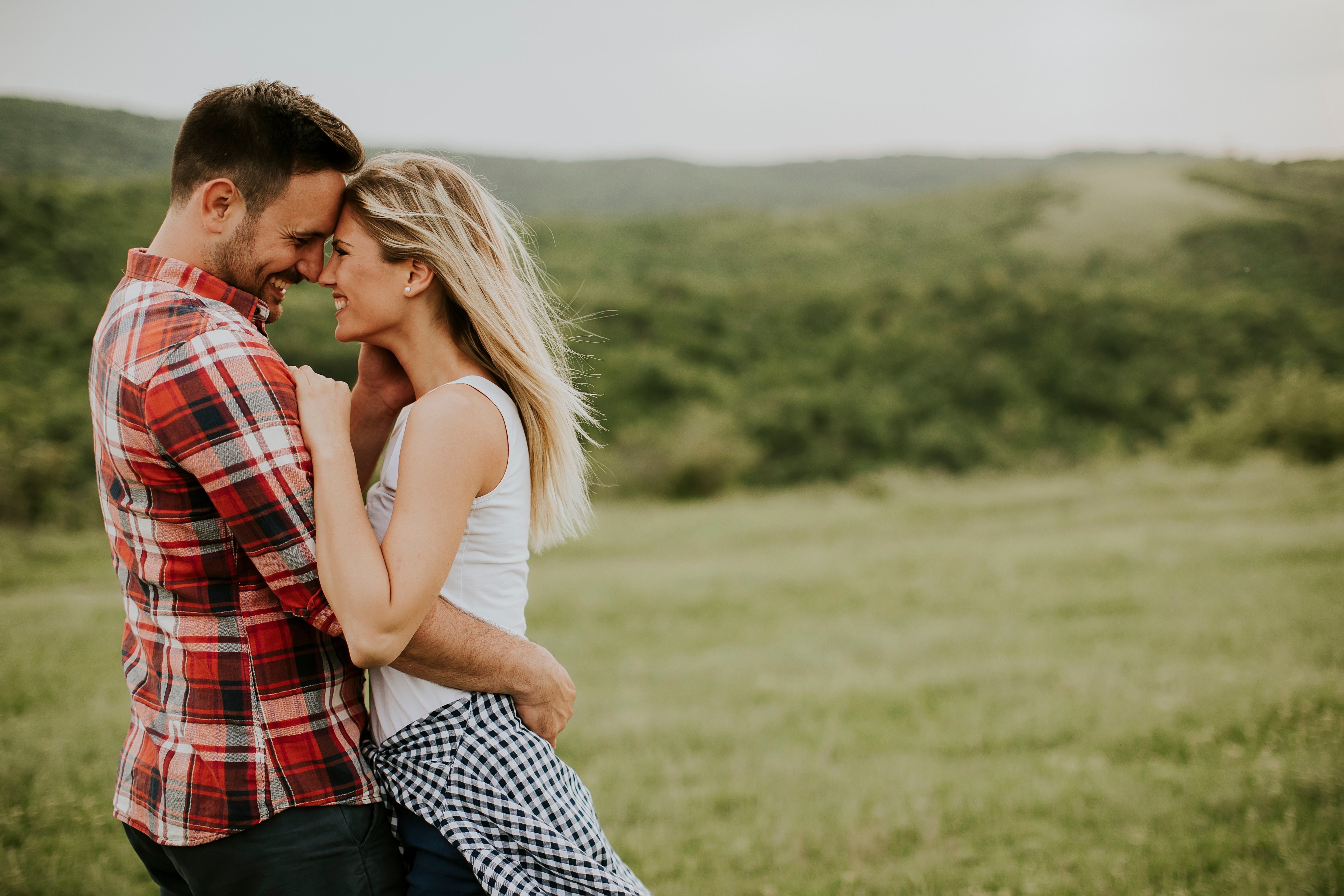 Loving Couple Having Fun 