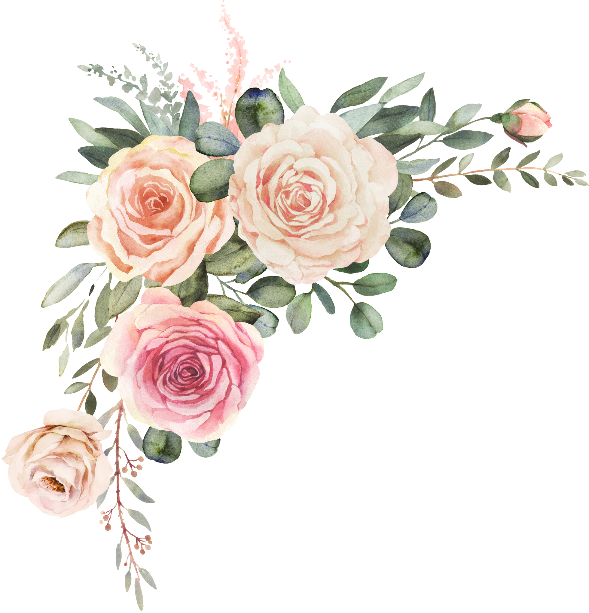 Decorative Floral Border